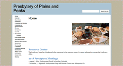 Desktop Screenshot of plainsandpeaks.org